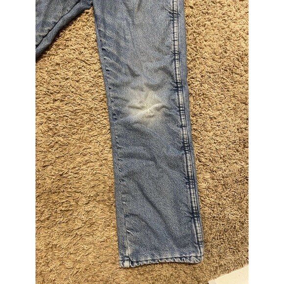 Wrangler Men's Fleece Lined Jeans Size 30x30, Warm Winter Denim - Picture 4 of 11